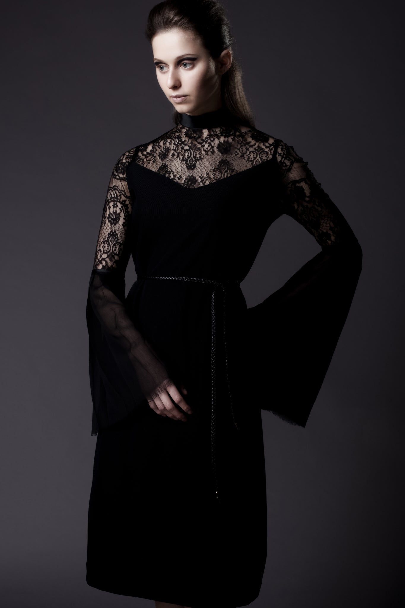 Belle Noir Dress